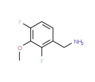 2,4-Difluoro-3-methoxybenzylamine (CAS 717094-51-4) - chemical structure image