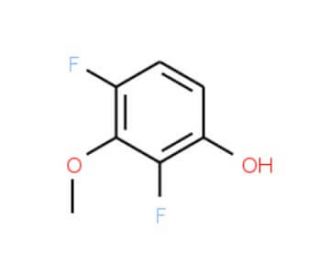 2,4-Difluoro-3-methoxyphenol (CAS 886499-27-0) - chemical structure image