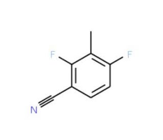 2,4-Difluoro-3-methylbenzonitrile (CAS 847502-87-8) - chemical structure image