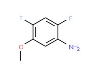 2,4-Difluoro-5-methoxyaniline - chemical structure image