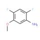 2,4-Difluoro-5-methoxyaniline - chemical structure image