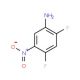 2,4-Difluoro-5-nitroaniline (CAS 123344-02-5) - chemical structure image