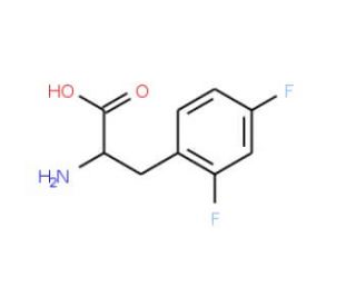 2,4-Difluoro-L-phenylalanine (CAS 31105-93-8) - chemical structure image