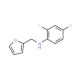 2,4-difluoro-N-(furan-2-ylmethyl)aniline - chemical structure image