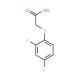 2,4-Difluoro-phenylthioacetic acid - chemical structure image