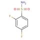 2,4-Difluorobenzenesulfonamide (CAS 13656-60-5) - chemical structure image