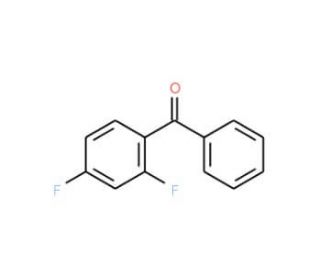 2,4-Difluorobenzophenone (CAS 85068-35-5) - chemical structure image
