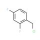 2,4-Difluorobenzyl chloride (CAS 452-07-3) - chemical structure image