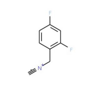 2,4-Difluorobenzylisocyanide (CAS 730964-55-3) - chemical structure image