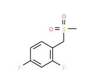2,4-Difluorobenzylmethylsulfone - chemical structure image