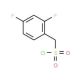 2,4-Difluorobenzylsulfonyl chloride (CAS 179524-68-6) - chemical structure image