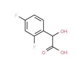 2,4-Difluoromandelic acid (CAS 132741-30-1) - chemical structure image