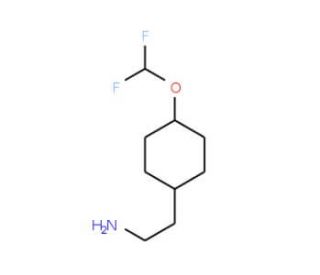 2-[4-(difluoromethoxy)phenyl]ethanamine - chemical structure image