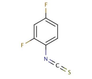2,4-Difluorophenyl Isothiocyanate (CAS 141106-52-7) - chemical structure image