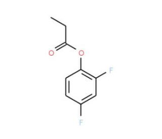 2,4-Difluorophenyl propionate - chemical structure image