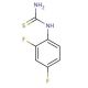 (2,4-Difluorophenyl)thiourea (CAS 175277-76-6) - chemical structure image
