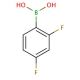 2,4-Difluorophenylboronic acid (CAS 144025-03-6) - chemical structure image