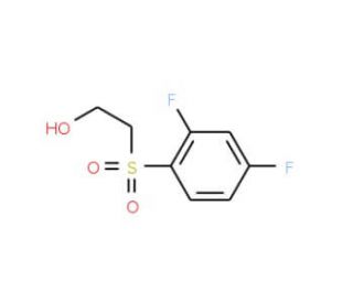 2,4-Difluorophenylsulfonylethanol - chemical structure image