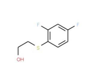 2,4-Difluorophenylthioethanol - chemical structure image