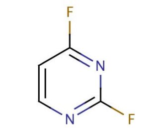 2,4-Difluoropyrimidine (CAS 2802-61-1) - chemical structure image