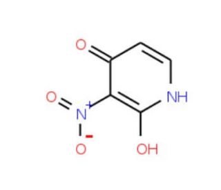 2,4-Dihydroxy-3-nitropyridine (CAS 89282-12-2) - chemical structure image