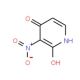 2,4-Dihydroxy-3-nitropyridine (CAS 89282-12-2) - chemical structure image