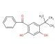 2,4-Dihydroxy-5-tert-butylbenzophenone (CAS 4211-67-0) - chemical structure image