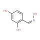 2,4-dihydroxybenzaldehyde oxime (CAS 5399-68-8) - chemical structure image