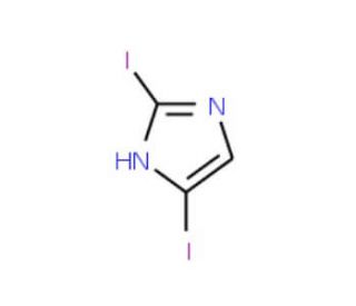 2,4-Diiodo-1H-imidazole (CAS 19198-80-2) - chemical structure image