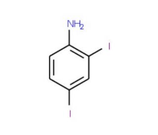 2,4-Diiodoaniline (CAS 533-70-0) - chemical structure image