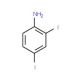 2,4-Diiodoaniline (CAS 533-70-0) - chemical structure image