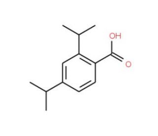 2,4-diisopropylbenzoic acid (CAS 108961-55-3) - chemical structure image