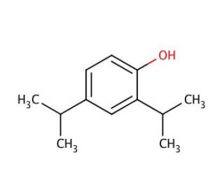 2,4-Diisopropylphenol (CAS 2934-05-6) - chemical structure image