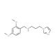 (2,4-Dimethoxy-benzyl)-(3-imidazol-1-yl-propyl)-amine - chemical structure image