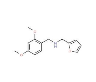 (2,4-Dimethoxy-benzyl)-furan-2-ylmethyl-amine - chemical structure image