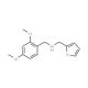 (2,4-Dimethoxy-benzyl)-furan-2-ylmethyl-amine - chemical structure image