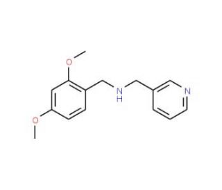 (2,4-Dimethoxy-benzyl)-pyridin-3-ylmethyl-amine (CAS 418777-28-3) - chemical structure image
