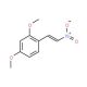 2,4-Dimethoxy-β-nitrostyrene (CAS 1891-10-7) - chemical structure image