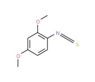 2,4-Dimethoxyphenyl isothiocyanate (CAS 33904-03-9) - chemical structure image