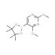 2,4-Dimethoxypyrimidine-5-boronic acid pinacol ester (CAS 936250-17-8) - chemical structure image