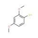 2,4-Dimethoxythiophenol 的分子结构, CAS编号: 18906-37-1 2,4-Dimethoxythiophenol (CAS 18906-37-1) - chemical structure image