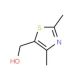 (2,4-Dimethyl-1,3-thiazol-5-yl)methanol (CAS 50382-32-6) - chemical structure image