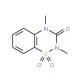 2,4-Dimethyl-2H-1,2,4-benzothiadiazin-3(4H)-on-1,1-dioxide 的分子结构, CAS编号: 13338-03-9 2,4-Dimethyl-2H-1,2,4-benzothiadiazin-3(4H)-on-1,1-dioxide (CAS 13338-03-9) - chemical structure image