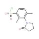 2,4-dimethyl-3-(2-oxopyrrolidin-1-yl)benzenesulfonyl chloride - chemical structure image