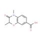 2,4-Dimethyl-3-oxo-3,4-dihydro-2H-1,4-benzoxazine-7-carboxylic acid - chemical structure image