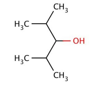 2,4-Dimethyl-3-pentanol (CAS 600-36-2) - chemical structure image