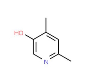 2,4-Dimethyl-5-hydroxypyridine (CAS 27296-77-1) - chemical structure image