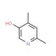 2,4-Dimethyl-5-hydroxypyridine (CAS 27296-77-1) - chemical structure image