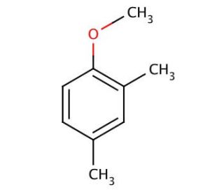 2,4-Dimethylanisole (CAS 6738-23-4) - chemical structure image