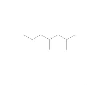2,4-Dimethylheptane (CAS 2213-23-2) - chemical structure image